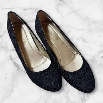 Nuovo  블랙 레이스 펌프스 M 사이즈 23.5cm
