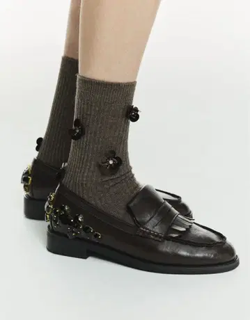 BIBIY. BIJOU SCHOOL LOAFERS
