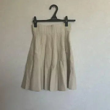 SNIDEL 베이지 니트 스커트 ONE SIZE