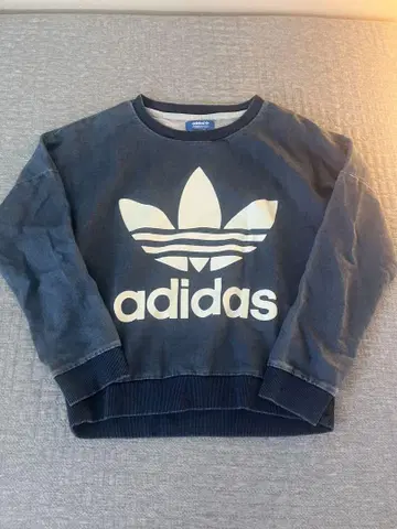 셋업 adidas 네이비 로고 프린트 트레이닝복 M