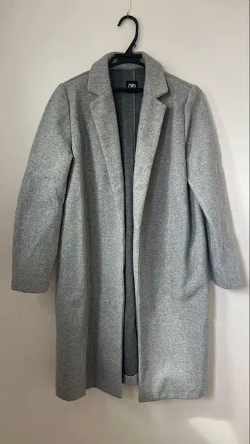 ZARA 그레이 체스터 코트 L 사이즈