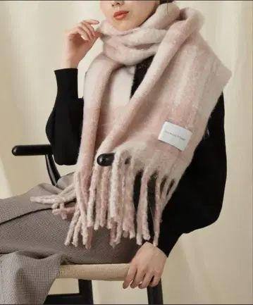 JILL by JILL STUART 체크 머플러 핑크