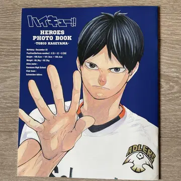 하이큐!! HEROES PHOTO BOOK TOBIO KAGEYAMA