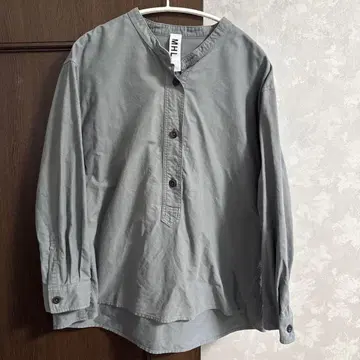 MHL. SOFT HOPSACK 풀오버 셔츠