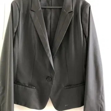 유니클로 블랙 XL 테일러드 자켓