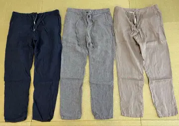 무인양품 린넨 팬츠 3개