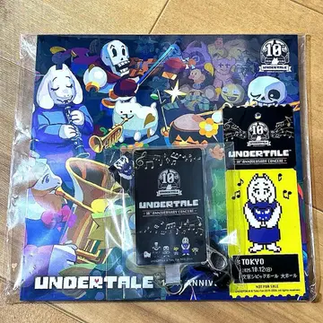 undertale 10주년 기념 콘서트 SS석 특전 도쿄