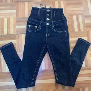 d.i.a. 정품 하이웨스트 레이스업 스키니 데님