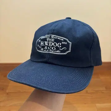 THE H.W.DOG & CO. 트래커 캡 네이비