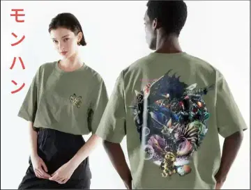미사용 새상품 UNIQLO 몬스터 헌터 t셔츠