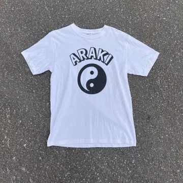 Araki 24SS yin and yang 티셔츠 L 사이즈 화이트