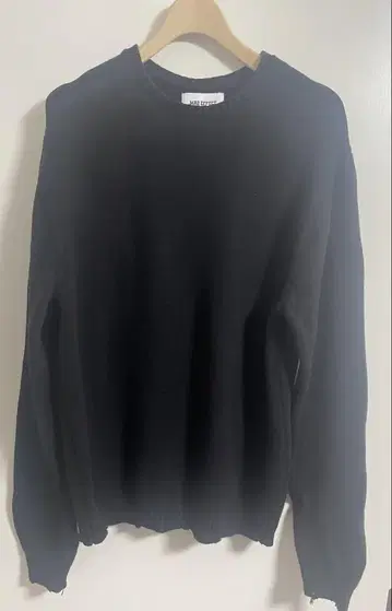 MAD EFFECT 데미지 가공 스웨터 XL 사이즈