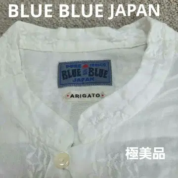 BLUE BLUE JAPAN ARIGATO 긴팔 셔츠 컨디션 최상 일본제