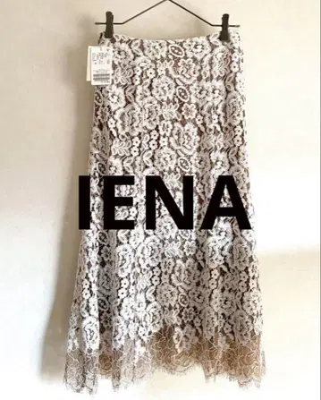 IENA 레이스 플레어 스커트