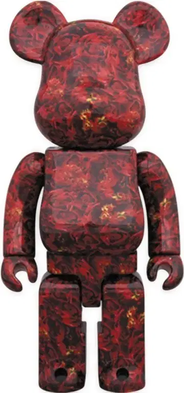 니나가와 미카 mika ninagawa LEATHER ROSE 베어브릭