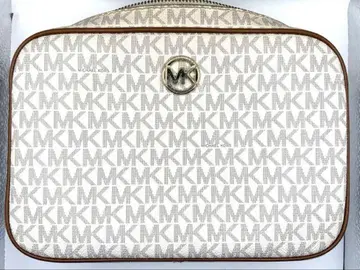 MICHAEL KORS 화이트 모노그램 숄더백