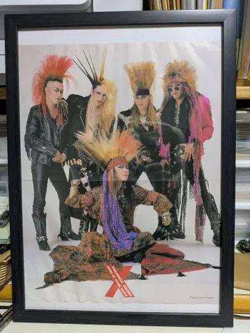 XJAPAN 록킨f 1989년 포스터