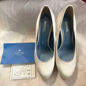 BENIR 22.5 사이즈 웨딩 신발 12cm 힐
