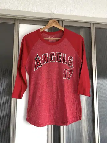 엔젤스 오타니 쇼헤이 17 래글런 슬리브 T셔츠 MLB 정품 S