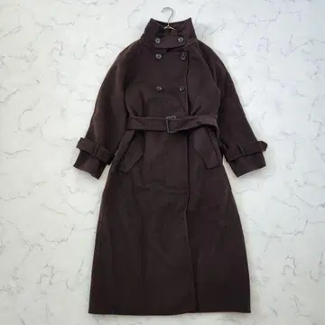 새상품급 basement online 스탠드 카라 코트