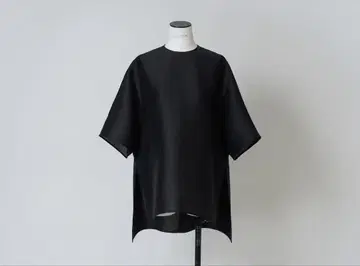 LOHEN T-BLOUSE 블랙 로헨