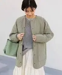 어반 리서치 DOORS 카포크 퀼트 미들 자켓 퀼팅