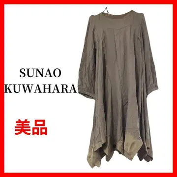 SUNAO KUWAHARA 스나오 쿠와하라 세미 롱 원피스 B609