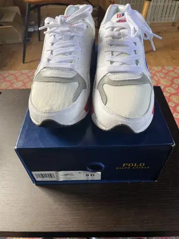 Polo Sport 스니커즈 9D 화이트/레드/블루