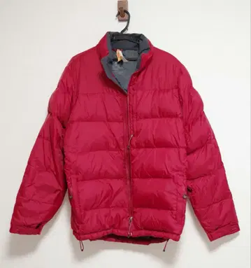 빨간색 다운 자켓 L.L.Bean