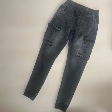 카고 팬츠 AZUL DENIM 카고 조거 남성용