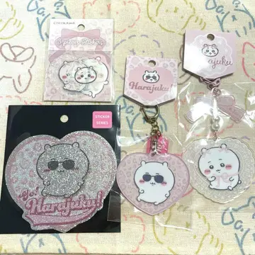 치이카와 GO harajuku 아크릴 키링 스티커 치이카와