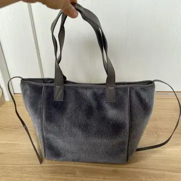 qbag paris 그레이 토트백