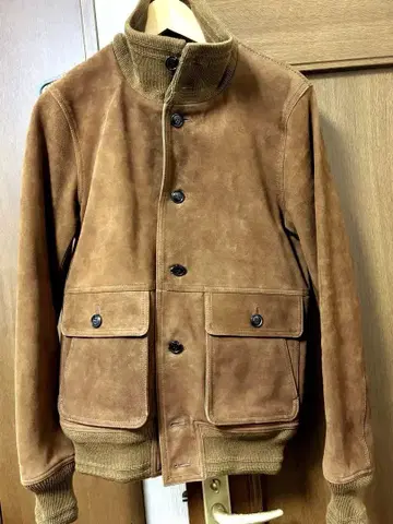 ACANTHUS Valstar 스웨이드 자켓 브라운