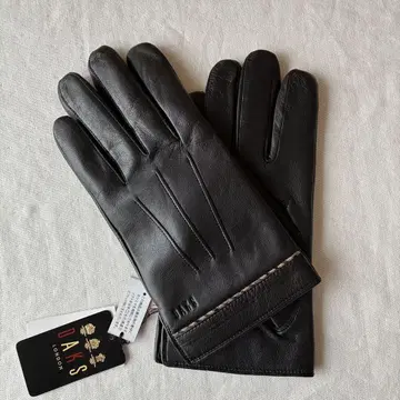 캐시미어 양가죽 DAKS 닥스 25cm 5손가락 장갑 방한 블랙 블랙