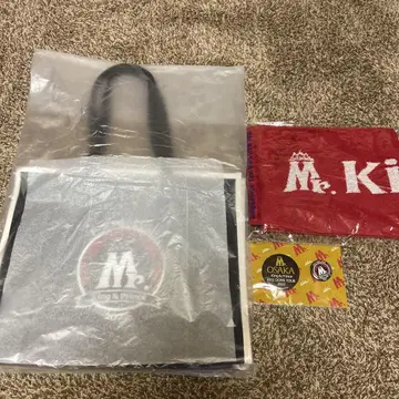 King&Prince 2022 Mr. 토트백, 타월, 캔뱃지 세트
