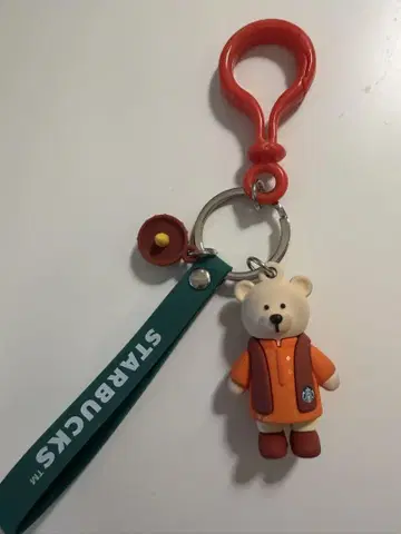 스타벅스 인도 디왈리 베어리스타 곰 키링