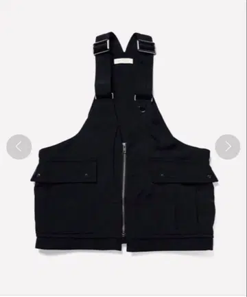 enof twill bag vest 베스트 블랙 이나프 블랙