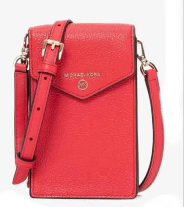 MICHAEL KORS 스마트폰 숄더백 레드