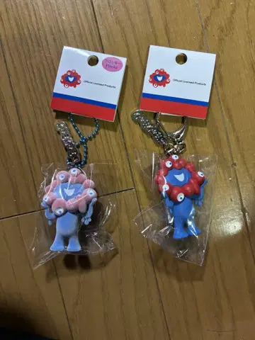 노멀과 플로키 미야쿠미야쿠 키링