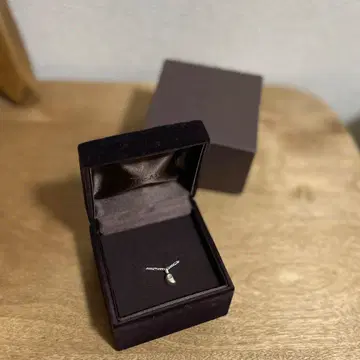 TEN. 피가로 체인 목걸이 38cm 스위스 참 다이아몬드