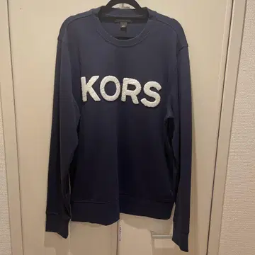MICHAEL KORS 네이비 맨투맨 L