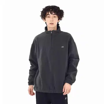 NEW BALANCE 슈 패치 하프 집 풀오버