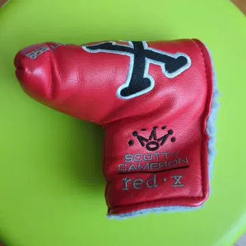 스카티 카메론 퍼터 커버 RED X5