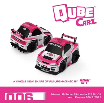 MINIGT Qube Carz S15 Silvia SEMA 2023