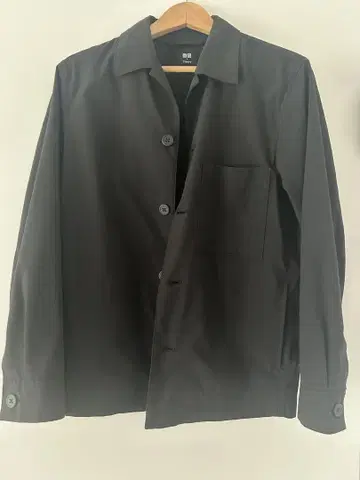UNIQLO x Theory 블랙 긴팔 셔츠 S