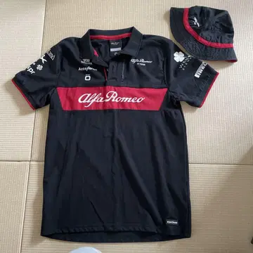 알파 로메오 F1 팀 피케 셔츠와 햇 세트