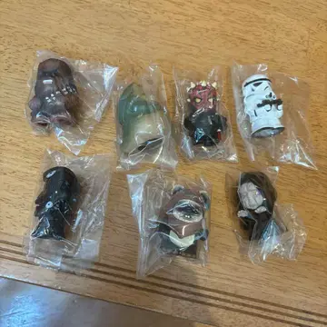 스타 워즈 소프트 비닐 퍼펫 마스코트 컬렉션 7종 세트