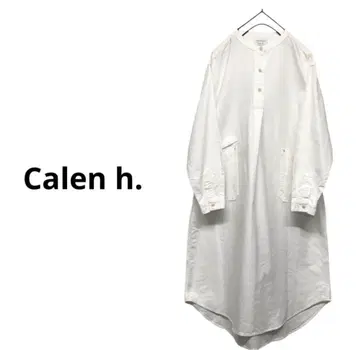 새상품 Calen h.(카렌아쉬) 하우스워크 드레스 와이드 원피스