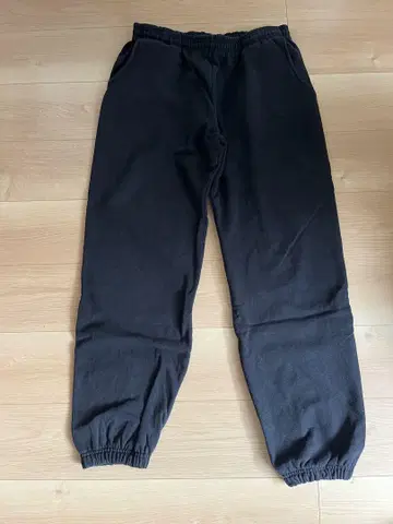로스앤젤레스 어패럴 블랙 14oz 스웨트 팬츠 L