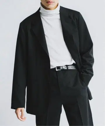 [ LE / 엘이 ] 싱글 자켓+스트레이트 팬츠 블랙